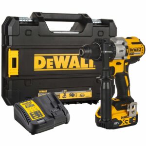 Дрель-шуруповерт DEWALT DCD996M1, 18 В, 2250 об/мин, 38250 уд/мин, с АКБ 4 Ач и ЗУ, в кейсе TSTAK (DCD996M1-QW), арт. DCD996M1-QW