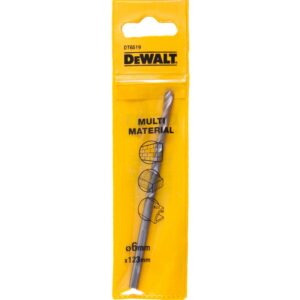 Сверло DEWALT DT6519, multimaterial универсальное TCT/HM 3 гранным хвостовиком, 6 x 123 x 93 мм, арт. DT6519-QZ
