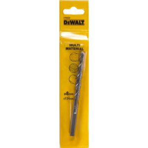 Сверло DEWALT DT6522, multimaterial универсальное TCT/HM 3 гранным хвостовиком, 8 x 134 x 104 мм, арт. DT6522-QZ