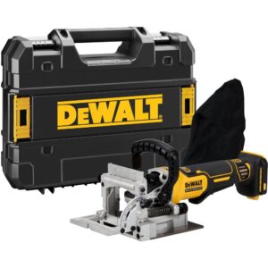 Аккумуляторный ламельный фрезер DEWALT, 18 В, 8000 об/мин, без АКБ и ЗУ, в кейсе TSTAK, арт. DCW682NT