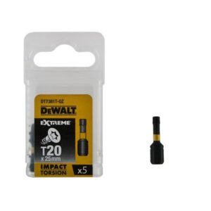 Биты DEWALT DT7381T, T20 x 25 мм, 5 шт., арт. DT7381T-QZ