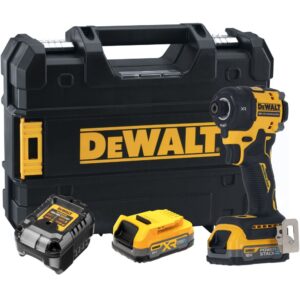 Аккумуляторный масляный шуруповерт DEWALT DCF870E2T, 18 В, 56 Нм, 4200 уд/мин, с 2 АКБ 1.7 Ач и ЗУ, в кейсе TSTAK (DCF870E2T-QW), арт. DCF870E2T-QW