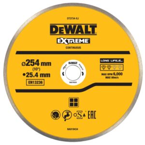 Отрезной алмазный диск DEWALT DT3734, по бетону/граниту, 254х25.4х1.6 мм (DT3734-XJ), арт. DT3734-XJ