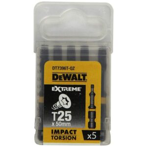Биты DEWALT DT7396T, T25 x 50 мм, 5 шт., арт. DT7396T-QZ