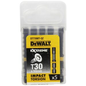 Биты DEWALT DT7398T, T30 x 50 мм, 5 шт., арт. DT7398T-QZ