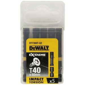 Биты DEWALT DT7399T, T40 x 50 мм, 5 шт., арт. DT7399T-QZ