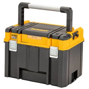 Ящик для инструмента DEWALT TSTAK 2.0 IP54, с верхним отделением для хранения принадлежностей, арт. DWST83343-1