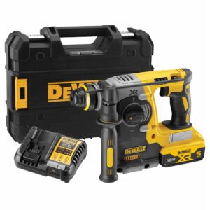 Аккумуляторный перфоратор DEWALT DCH273P1T, 18 В, 2.1 Дж, 4600 уд/мин, с АКБ 5 Ач и ЗУ, в кейсе TSTAK (DCH273P1NT-XJ), арт. DCH273P1NT-XJ