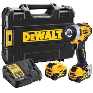 Аккумуляторный гайковерт DEWALT DCF901P2, 12 В, 340 Нм, 3250 уд/мин, с 2 АКБ 5 Ач и ЗУ, в кейсе TSTAK (DCF901P2-QW), арт. DCF901P2-QW
