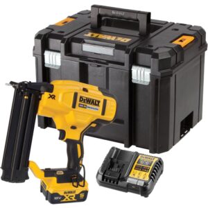 Аккумуляторный гвоздезабивной пистолет DEWALT DCN680P1T, 18 В, с АКБ 5 Ач и ЗУ, в кейсе TSTAK (DCN680P1NT-XJ), арт. DCN680P1NT-XJ
