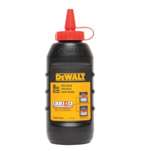 Красный меловой порошок DEWALT, 225 г., арт. DWHT47048-9
