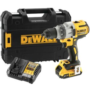 Аккумуляторная дрель-шуруповерт DEWALT DCD991D1T, 18 В, 2000 об/мин, с АКБ 2 Ач и ЗУ, в кейсе TSTAK (DCD991D1NT-XJ), арт. DCD991D1NT-XJ