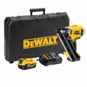 Аккумуляторный гвоздезабивной пистолет DEWALT DCN692P2, 18 В, 105 Дж, с 2 АКБ 5 Ач и ЗУ, в кейсе, арт. DCN692P2-QW