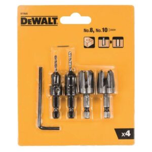 Набор резаков DEWALT DT7620, для пробок и сверл с зенкерами, 5 предметов, арт. DT7620-QZ