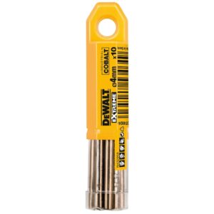Сверло DEWALT DT4931, по металлу COBALT 5%, 5.2 x 86 x 46 мм, 10 шт., арт. DT4931-QZ