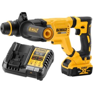 Аккумуляторный перфоратор DEWALT DCH263P1, 18 В, 3 Дж, 4300 уд/мин, с АКБ 5 Ач и ЗУ (DCH263P1N-XJ), арт. DCH263P1N-XJ