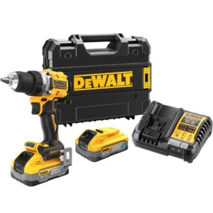 Аккумуляторная дрель-шуруповерт DEWALT DCD800H2T, 18 В, 2000 об/мин, с 2 АКБ 5 Ач и ЗУ, в кейсе TSTAK (DCD800H2T-QW), арт. DCD800H2T-QW