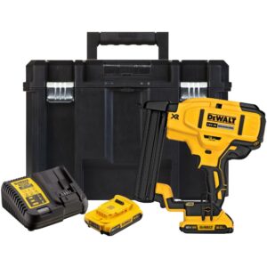 Аккумуляторный скобозабивной пистолет DEWALT DCN681D2, 18 В, c 2 АКБ 2 Ач и ЗУ, в кейсе TSTAK (DCN681D2-QW), арт. DCN681D2-QW