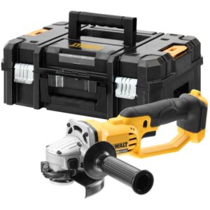 Аккумуляторная угловая шлифмашина DEWALT DCG412NT, 18 В, 125 мм, 7000 об/мин, без АКБ и ЗУ, в кейсе TSTAK (DCG412NT-XJ), арт. DCG412NT-XJ