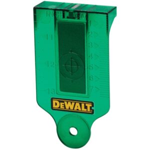 Мишень-лучеуловитель DEWALT DE0730G, для зеленых лазерных уровней, арт. DE0730G-XJ