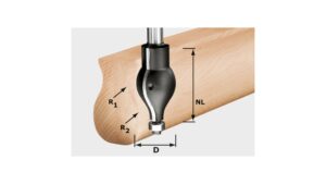 Фреза для профилирования Festool HW R20.5_16/D32/57 S12, арт. 492711