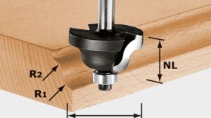 Фреза двухрадиусная Festool HW S8 D38.1/R6.35/R6.35, арт. 491030