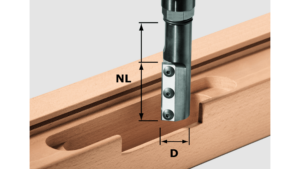 Фреза пазовая Festool Wepla HW KN D24/50 WP/K, арт. 497456