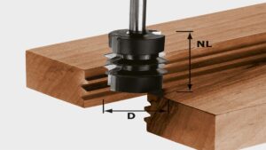 Фреза под склейку Festool HW S8 D34/NL32, арт. 491034