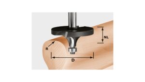 Фреза скругляющая Festool HW R16/D64/26 S12, арт. 492710