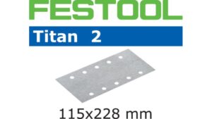 Материал шлифовальный Festool Titan P 120, компл. из 100 шт. STF-115x228 P120 TI2/100, арт. 492740