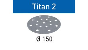 Шлифовальные круги Festool Titan 2 P 150, компл. из 100 шт. STF D150/16 P150 TI2/100, арт. 496634