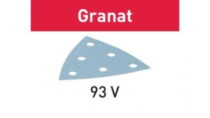 Шлифовальные листы STF V93/6 P280 GR/100 Granat, арт. 499644