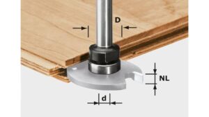 Шпиндель фрезерный Festool S8 1,5-5 KL16, арт. 499803